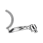 Metal Chastity Cage with Dual-Mode PA Ring – Removable Design for Two Unique Sensations