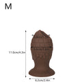 Chocolate Vibrating Anal Plug - Silicone Butt Plug - Anal Sex Toy