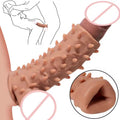 Monster Knotted Cock Sleeve Set - 3-in-1 Strap On Open-End Penis Sheath Male Sex Toy Kit