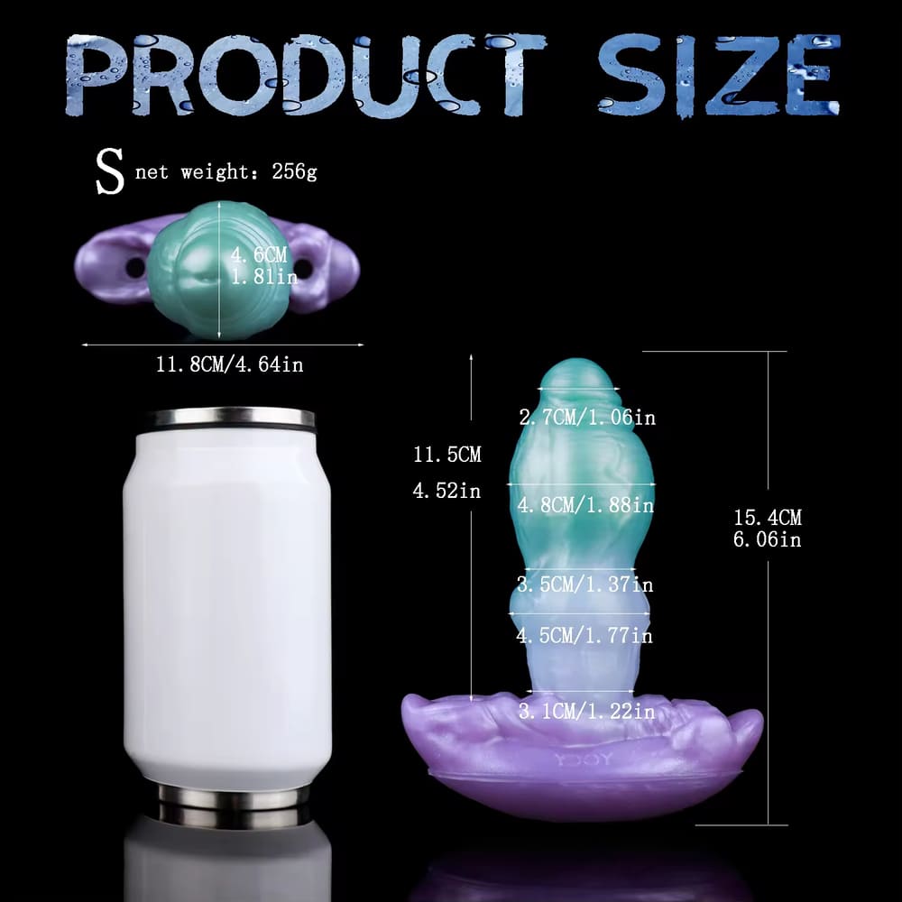 Steele - Fantasy Dildo Butt Plug - Anal Sex Toy