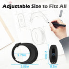 Vibrating Cock Ring Male Sex Toys - Adjustable Girthy Penis Size Sheath Enhancer