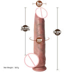Realistic Anal Dildo Butt Plug - Stimulated Silicone Penis Vagina Prostate Massager