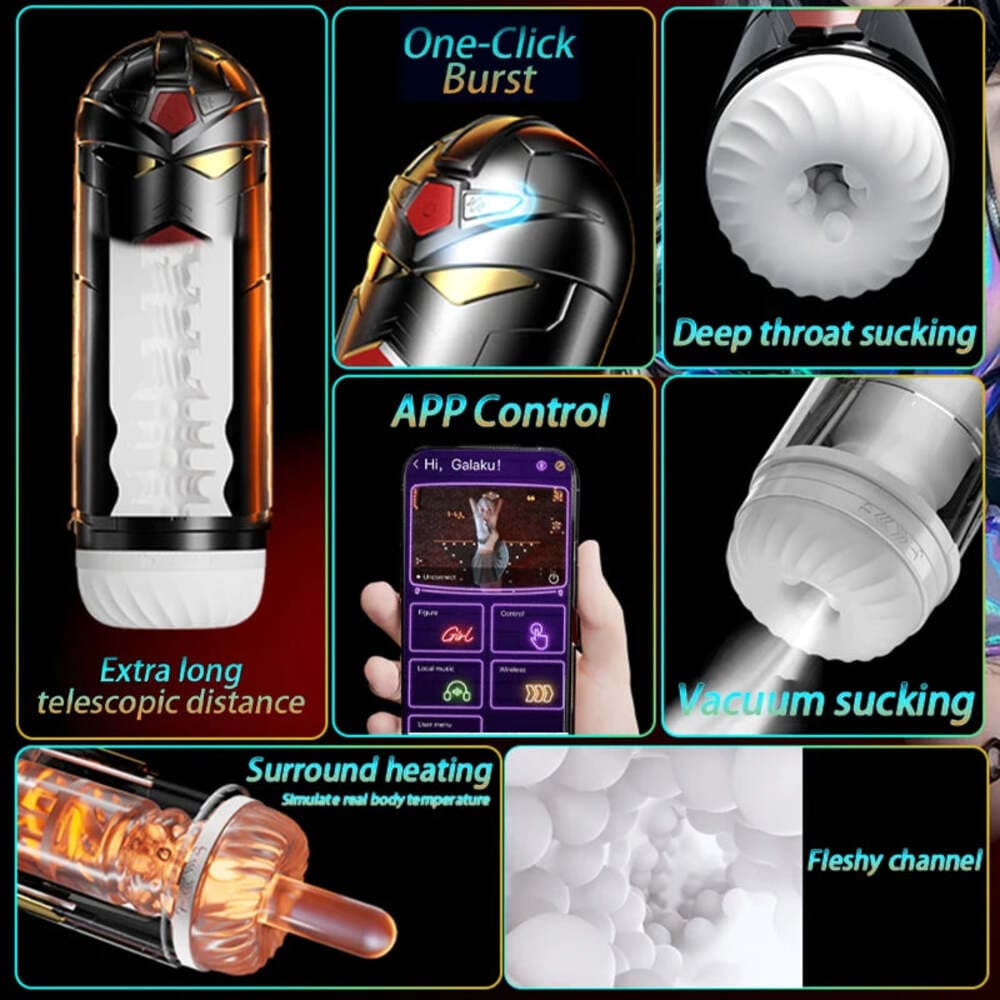 Mecha-App-Control-Automatic-Thrusting-Male-Masturbator