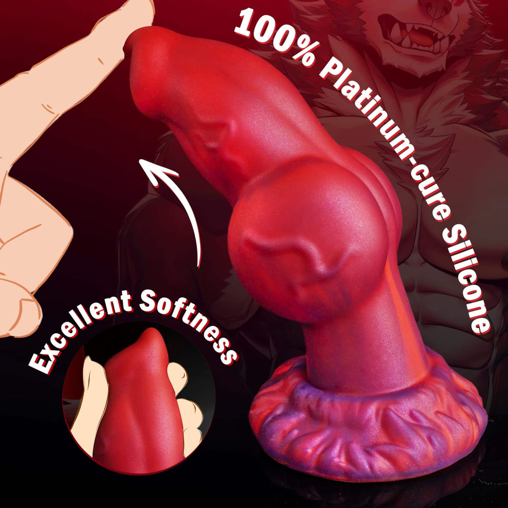 Megatron-Silicone-Fantasy-Canine-Dildo-Knot-Dildo