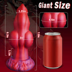 Megatron-Silicone-Fantasy-Canine-Dildo-Knot-Dildo