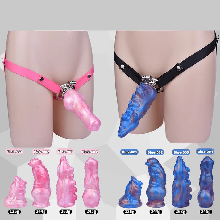 Fantasy Chastity Silicone Head – M6 Base Compatible Attachment