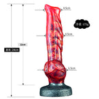 Monster Knotted Anal Dildo Butt Plug - Fantasy Dogdildo Suction Cup Sex Toy for Men Women