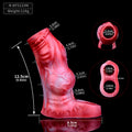 Realistic Dogdildo Penis Sleeve Extender - Fantasy Knotted Cock Condom Male Sex Toys