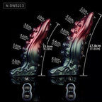 Monster Penis Sleeve Sheath - Fantasy Spiked Cocksleeve Condom Sex Toys for Men