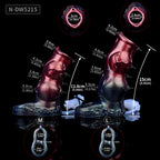 Squirting Fantasy Penis Sleeve Sheath - Monsterdildo Cumming Cocksleeve Sex Toys for Men