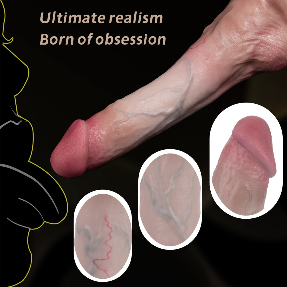 Huge Fist Dildo – 13 Inch Dual Density Realistic Silicone Dildo for Women