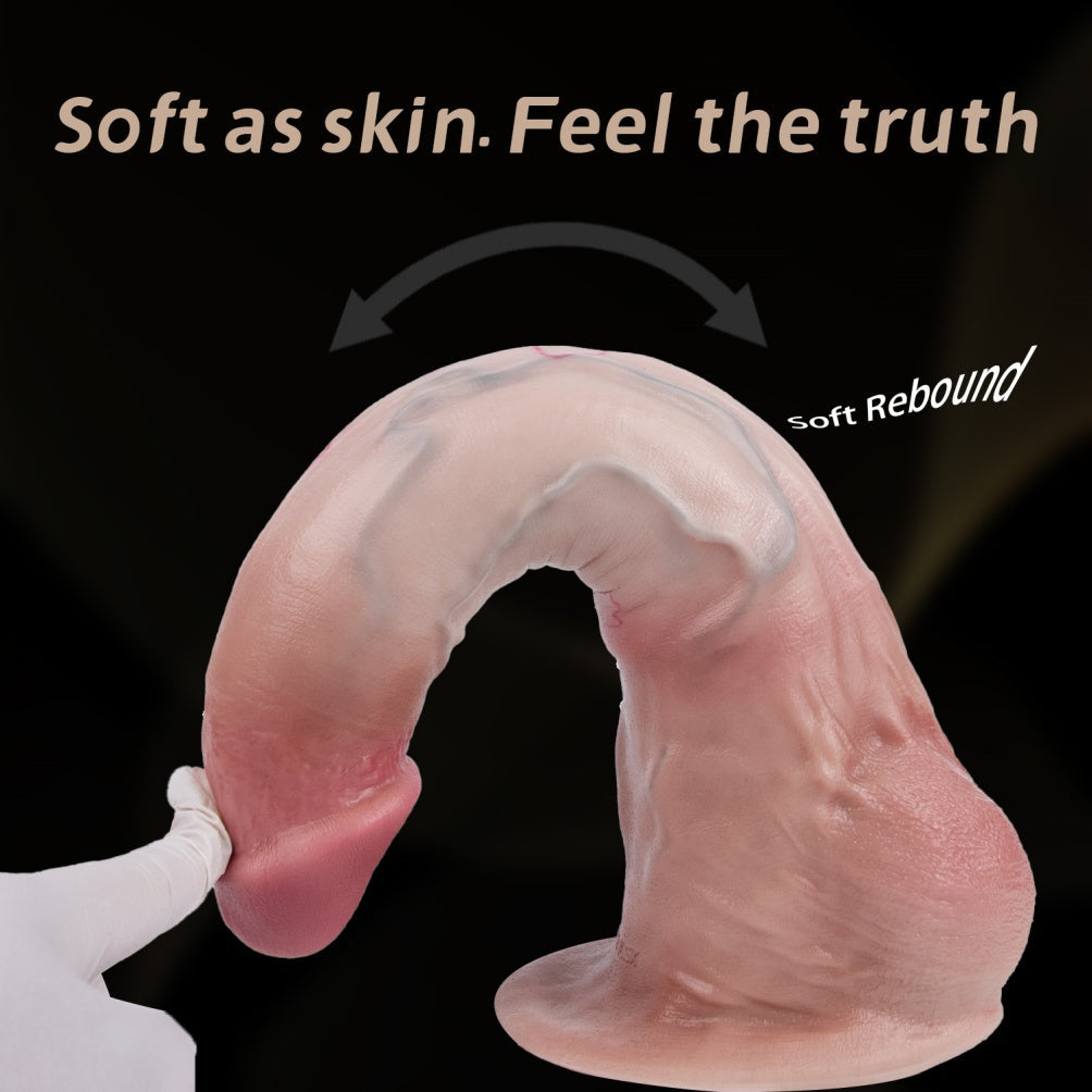 Huge Fist Dildo – 13 Inch Dual Density Realistic Silicone Dildo for Women