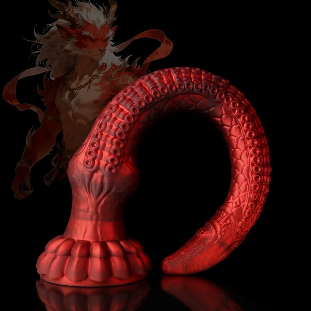 Nereid-Fantasy-Tentacle-Dildo-Long-Anal-Dildo