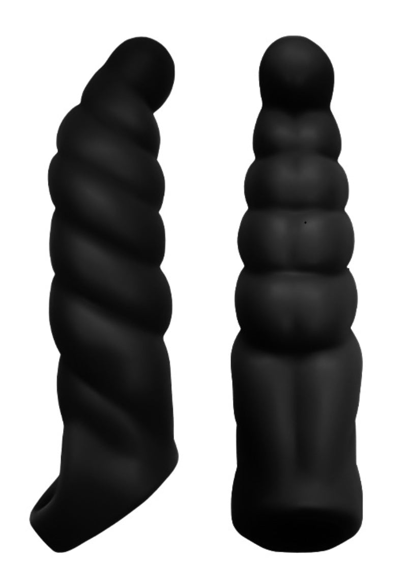 Sprial Huge Penis Sleeve Male Extender - Enhance Pegging Sexuality for Men Gay Couple