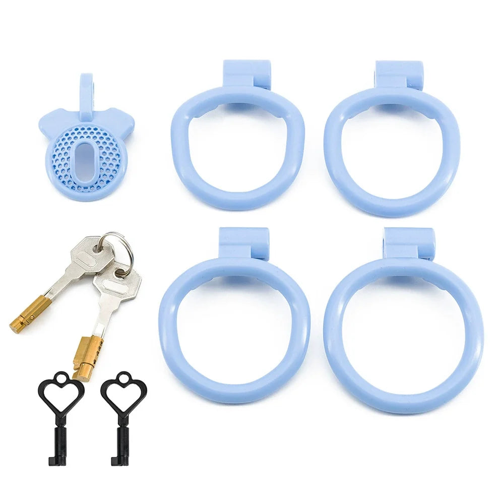 Mesh inverted Chastity Lock