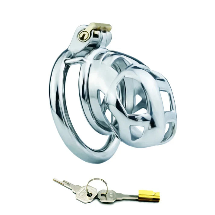 Cobra Metal Chastity Cage– Sleek, Durable & Secure LKM-023