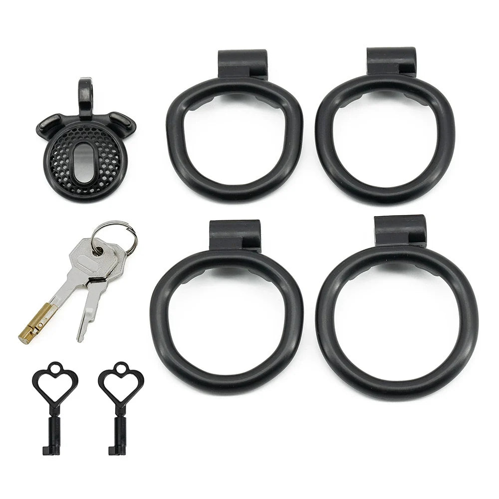 Mesh inverted Chastity Lock