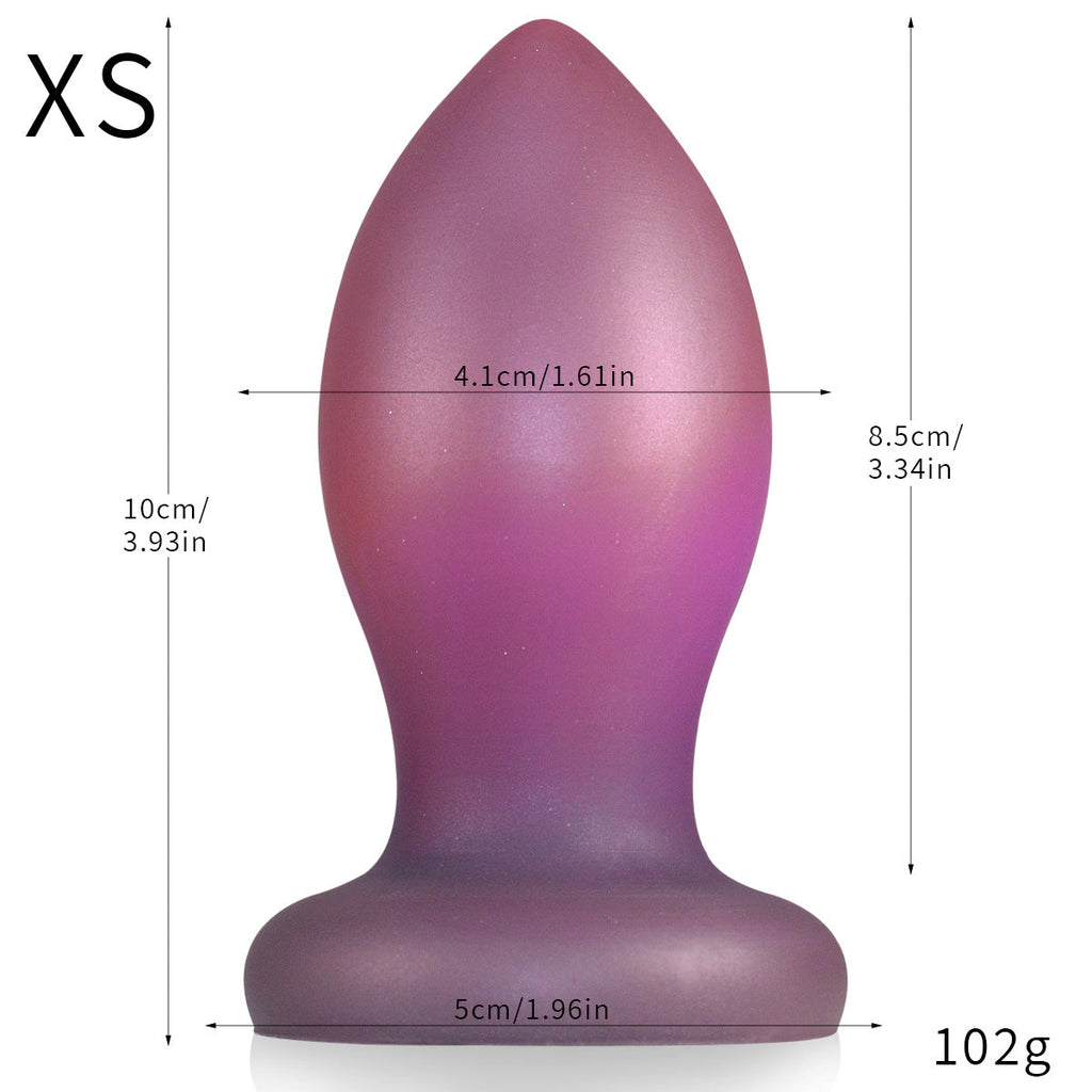 Purple Extreme Dildo Large Butt Plug - Fisting Anal Expansion Sex Toys for Women Lesbian