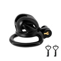 Mini Cobra N Male Chastity Cage with Lock & 4 Rings – Resin Virginity Device for Men