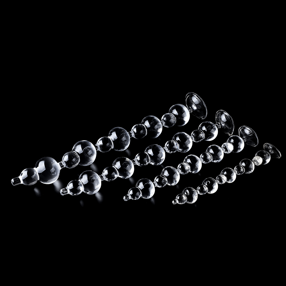 Crystal Sphere Anal Bead Wand - TPE Injection Series