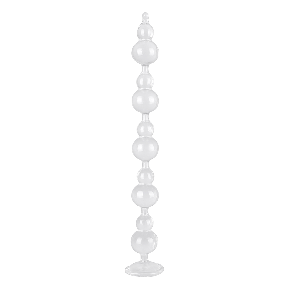 Crystal Sphere Anal Bead Wand - TPE Injection Series