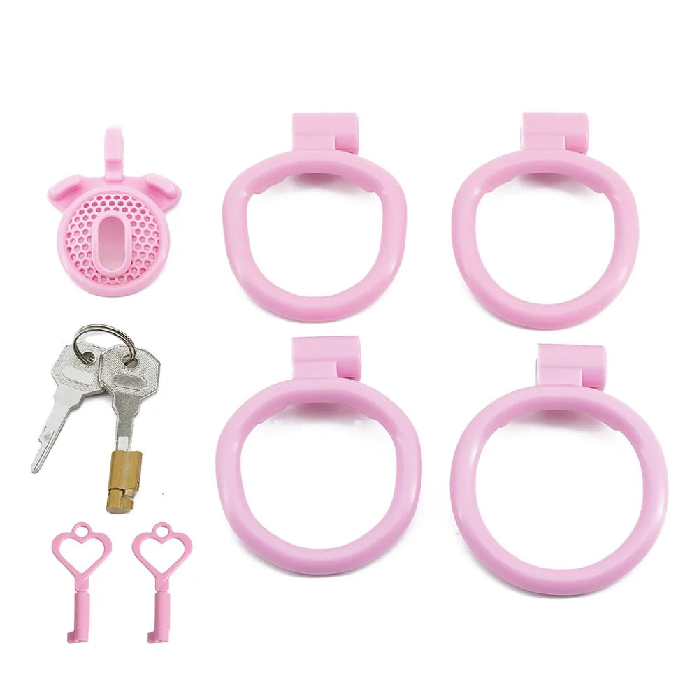 Mesh inverted Chastity Lock