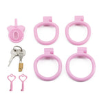 Mesh inverted Chastity Lock