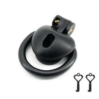 Love type negative electrode chastity lock