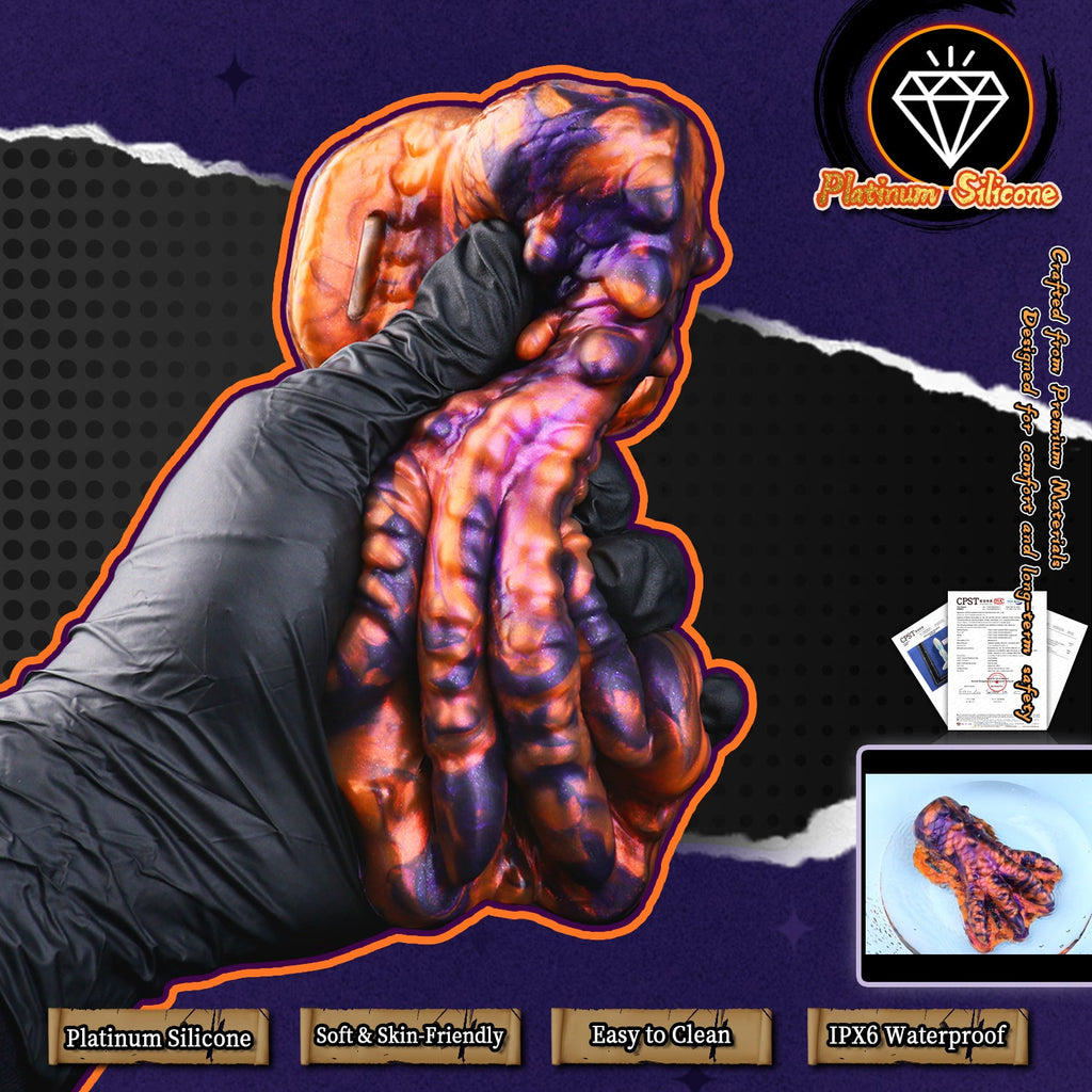 Blazing Dragon Claw Fantasy Grinder Sex Toy – Vibrating Wearable Silicone Grinder