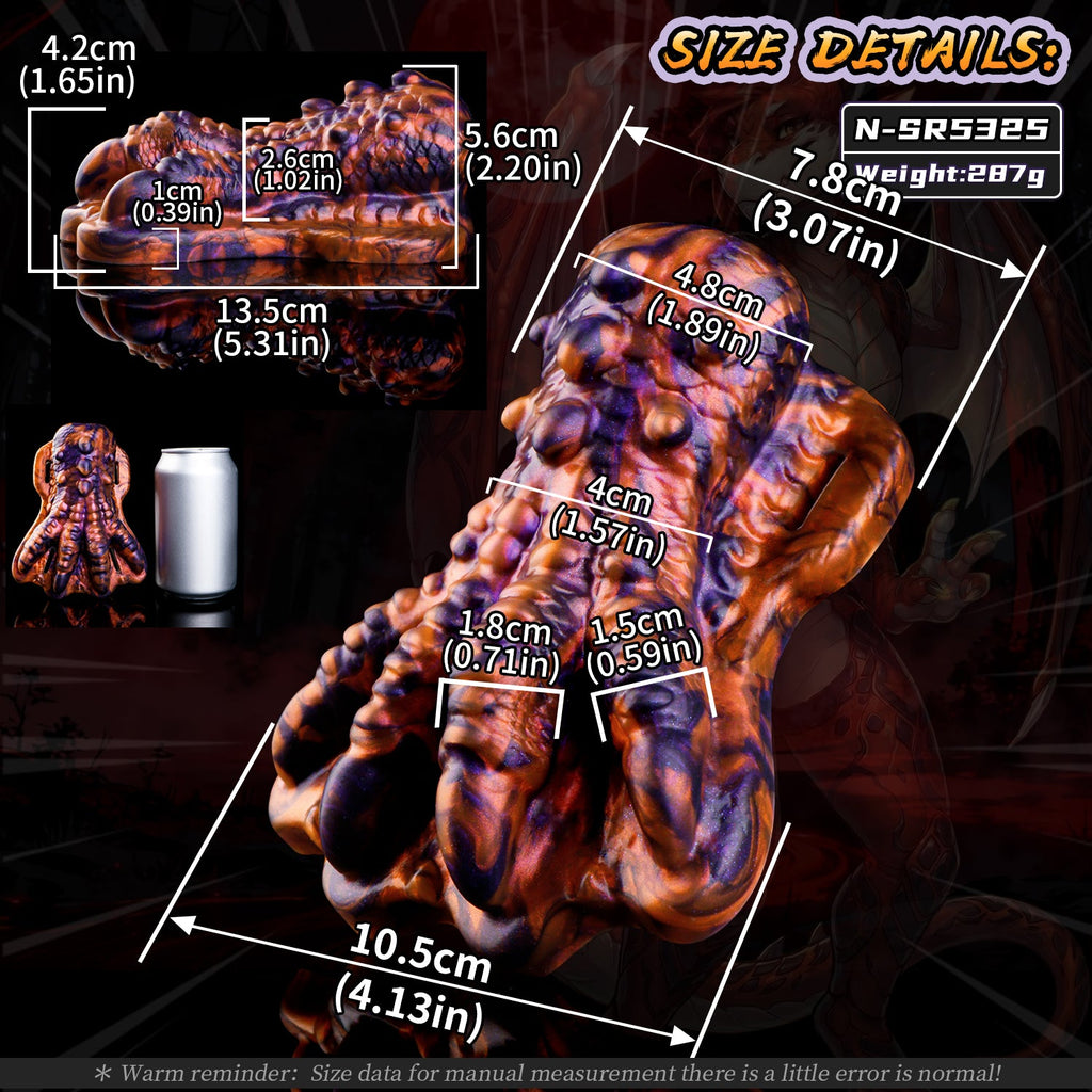 Blazing Dragon Claw Fantasy Grinder Sex Toy – Vibrating Wearable Silicone Grinder