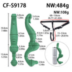 Double-Ended Monster Dildo Vibrator – Strap-On G-Spot Toy for Lesbian & Couples Play