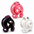 Octopus-Inspired Wearable Sculpture – Resin Lock Design