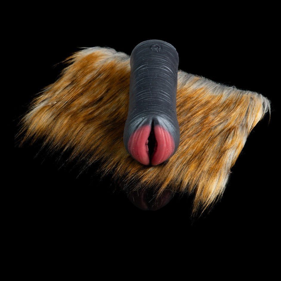 Lioness Fury – Realistic Furry Lion Pocket Pussy | Removable Fur | Platinum Silicone Male Sex Toy