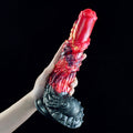 Fire Dragon Tentacle Monster Dildo | Platinum Silicone | Domlust