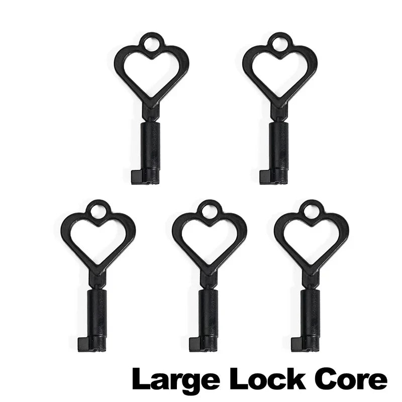 Silent Plastic Key – TSA-Friendly, Compatible with Select Chastity Styles