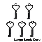 Silent Plastic Key – TSA-Friendly, Compatible with Select Chastity Styles