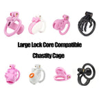 Silent Plastic Key – TSA-Friendly, Compatible with Select Chastity Styles