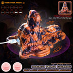Devouring Desire Wolf Kiss Hazel Fantasy Beast Grinder | Platinum Silicone Grinding Sex Toy