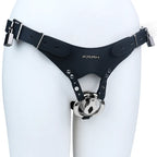 Metal Inverted Chastity Cage – Heavy Duty Stainless Steel Male Chastity Device, Secure Fit, Discreet Wear, Support Belt Compatible