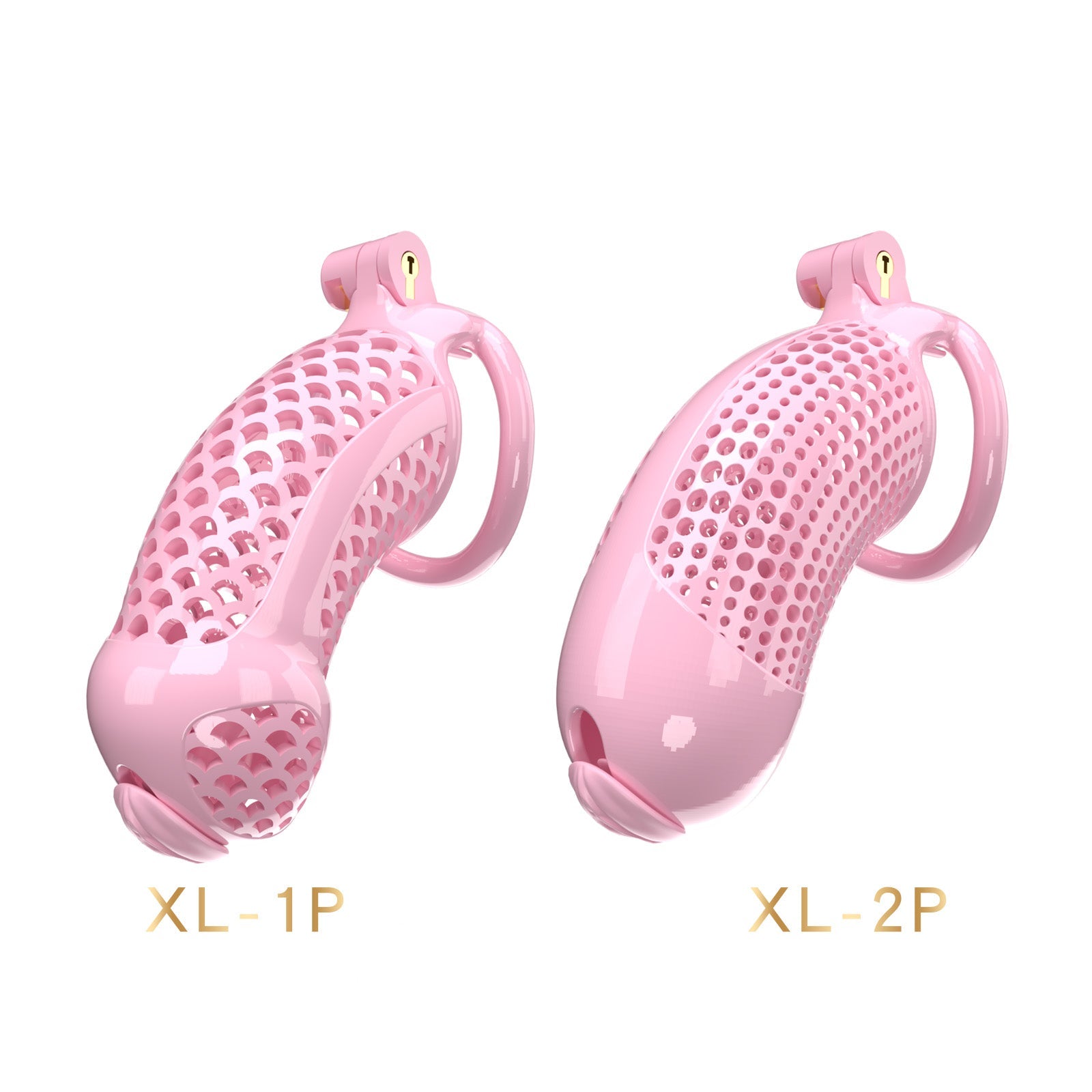 Oversized Chastity Device – Lightweight Resin with Ventilation & Strap