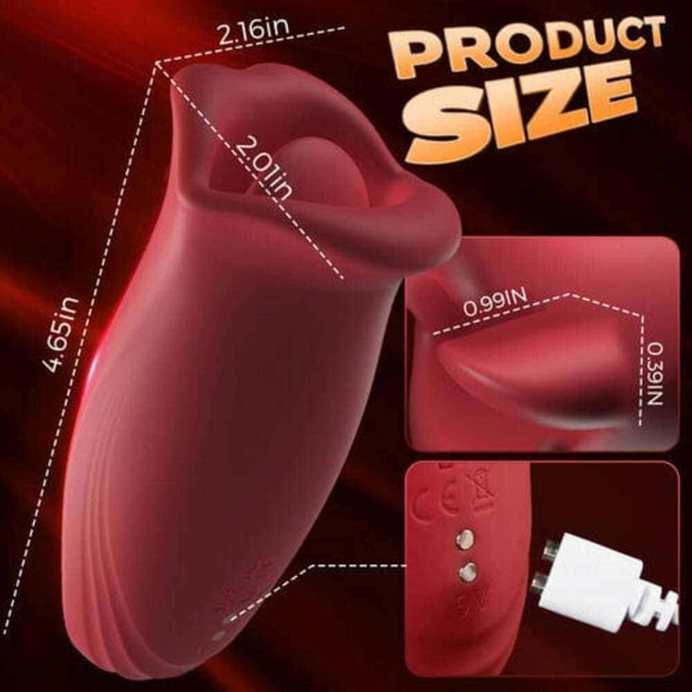 PoutPop-Red-Lip-Tongue-Clitoral-Suction-Stimulator