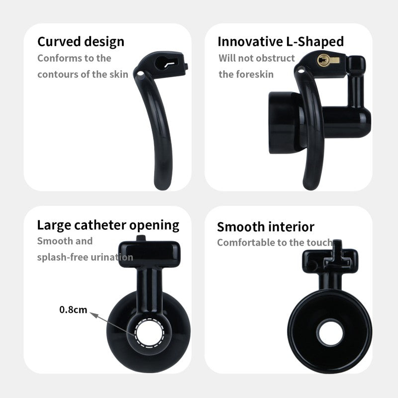 Inverted Negative Resin Cage – Precision Control | 4 Ring Sizes