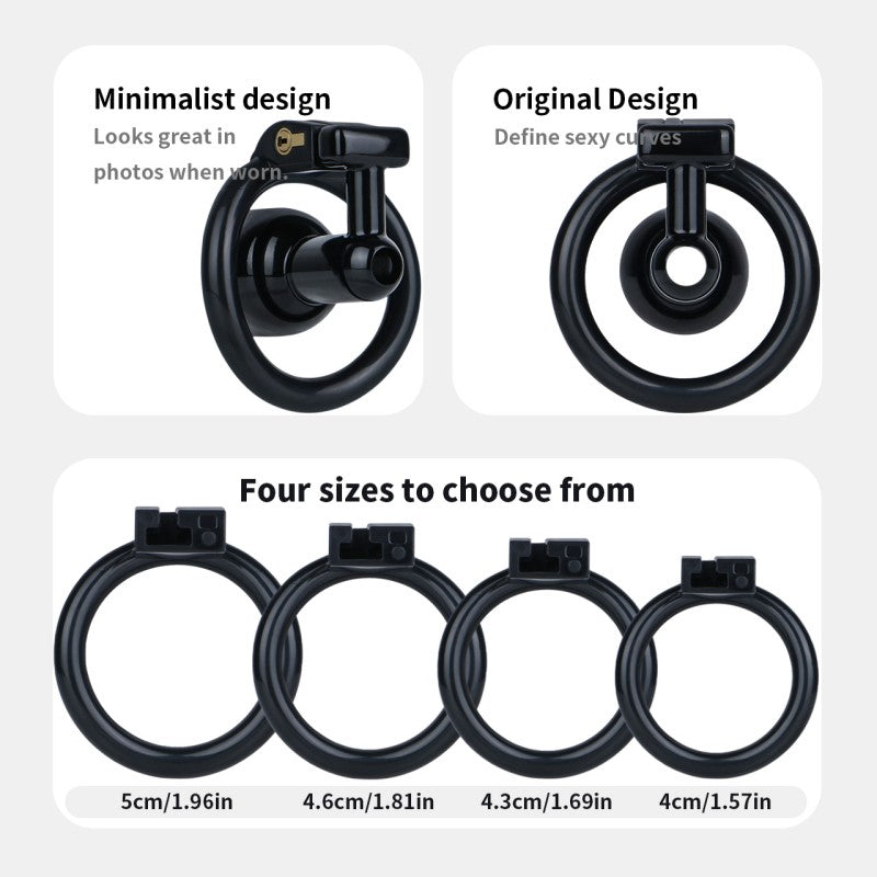 Inverted Negative Resin Cage – Precision Control | 4 Ring Sizes