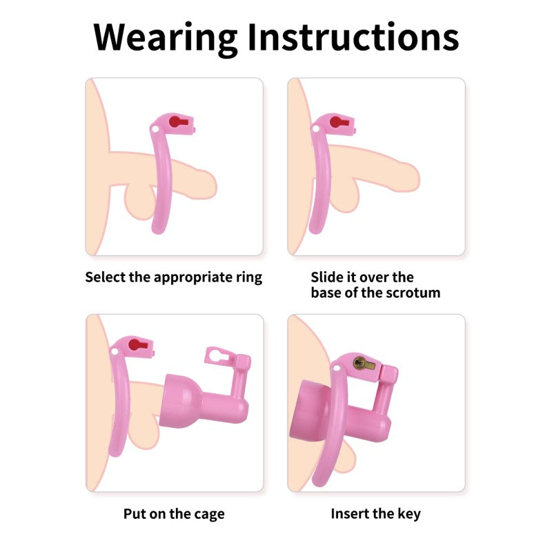 Inverted Negative Resin Cage – Precision Control | 4 Ring Sizes