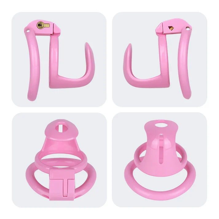 Semi-Open Male Chastity Cage – ABS Resin