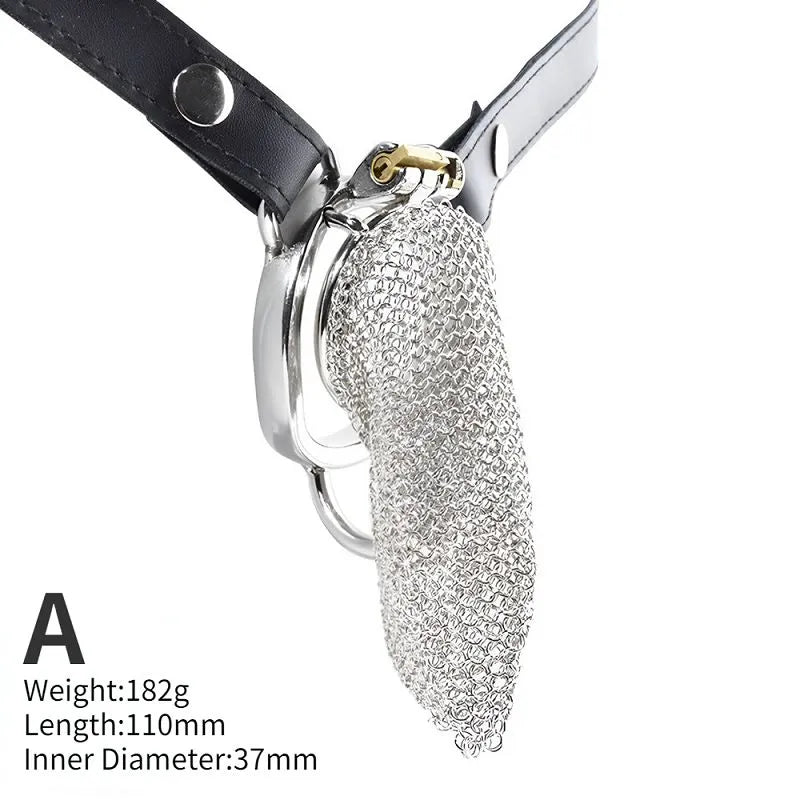 Chainmail Chastity Cage – Wearable Edition LKM-026