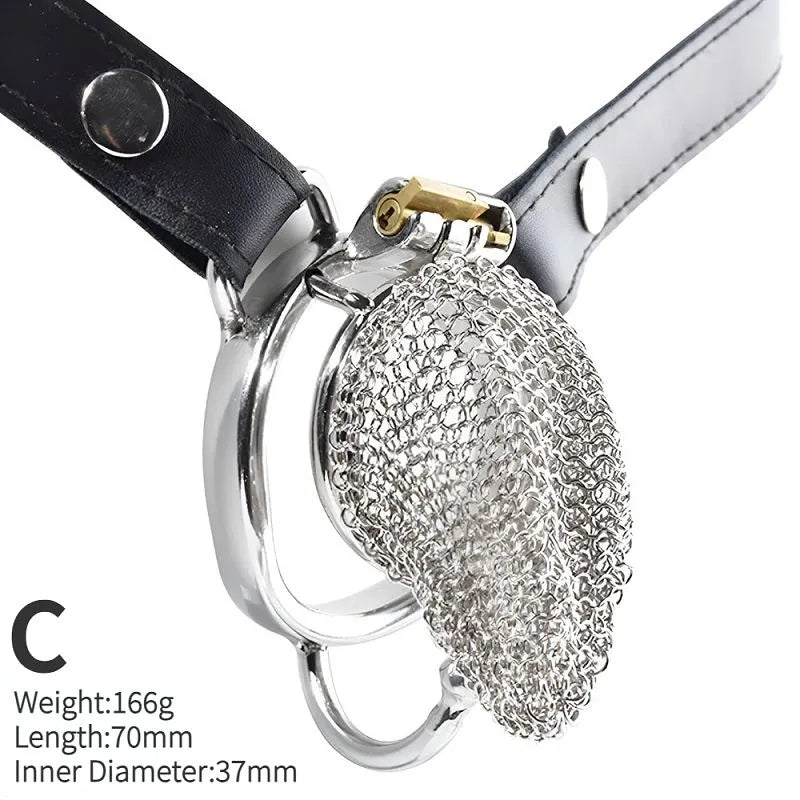 Chainmail Chastity Cage – Wearable Edition LKM-026