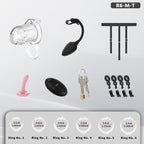 Transparent Flexible Chastity Cage with Stretchable Design （R6）