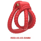 Rope Design Chastity Cage – Artistic Rope-Look Male Lock