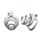 Snake-Shaped Resin Chastity Cage – Spiral Wrap Design | Lightweight, Breathable & Secure Fit
